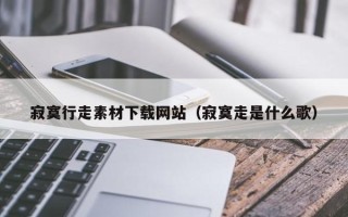 泉州寂寞行走素材下载网站（寂寞走是什么歌）